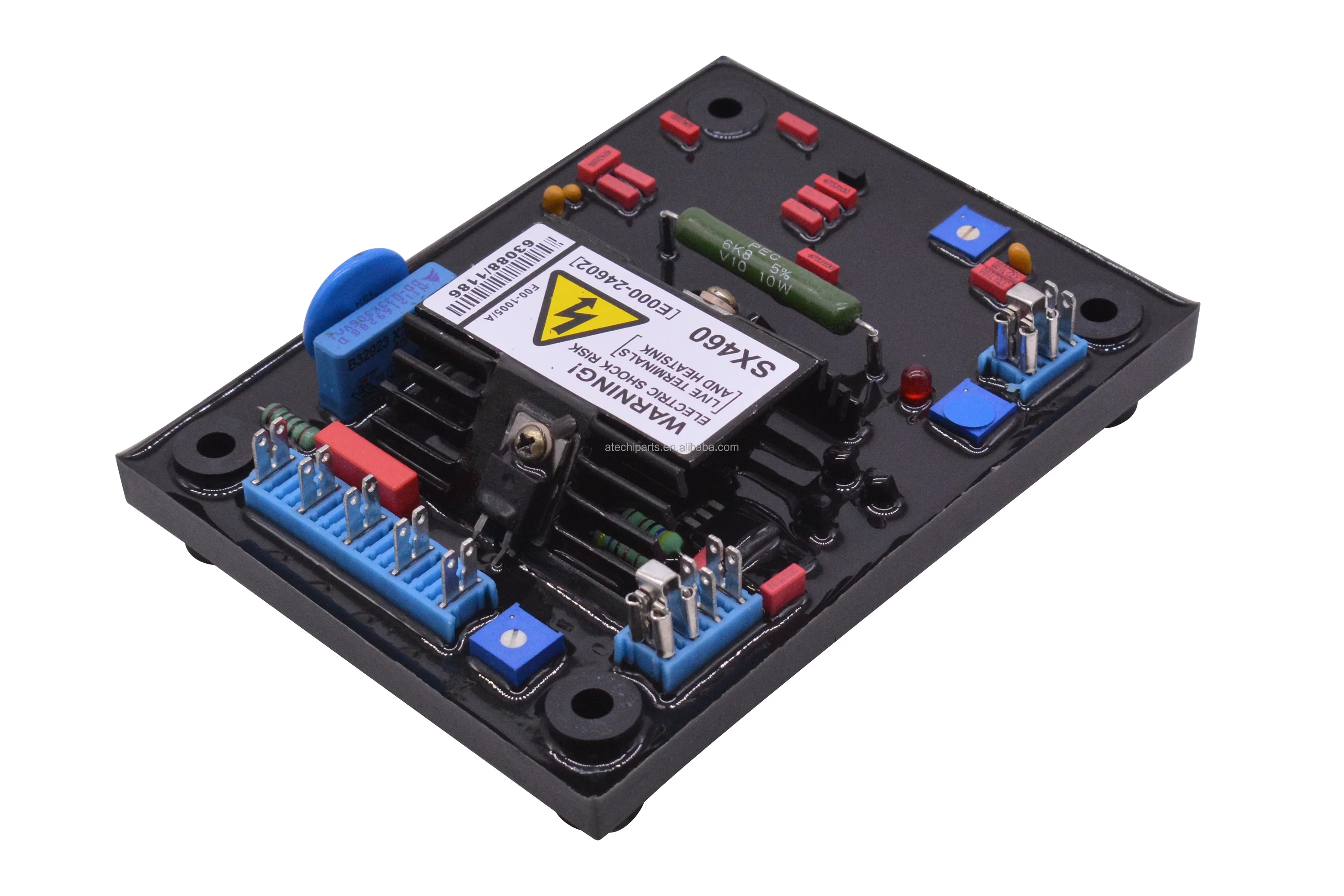 Sx460 Hot Sale Diesel Generator Automatic Voltage Regulator AVR SX460 Red color with soft glue