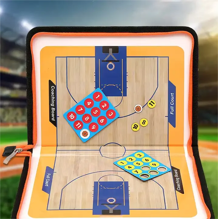 Professional foldable basketball tactics board portable coaching board for basketball training
