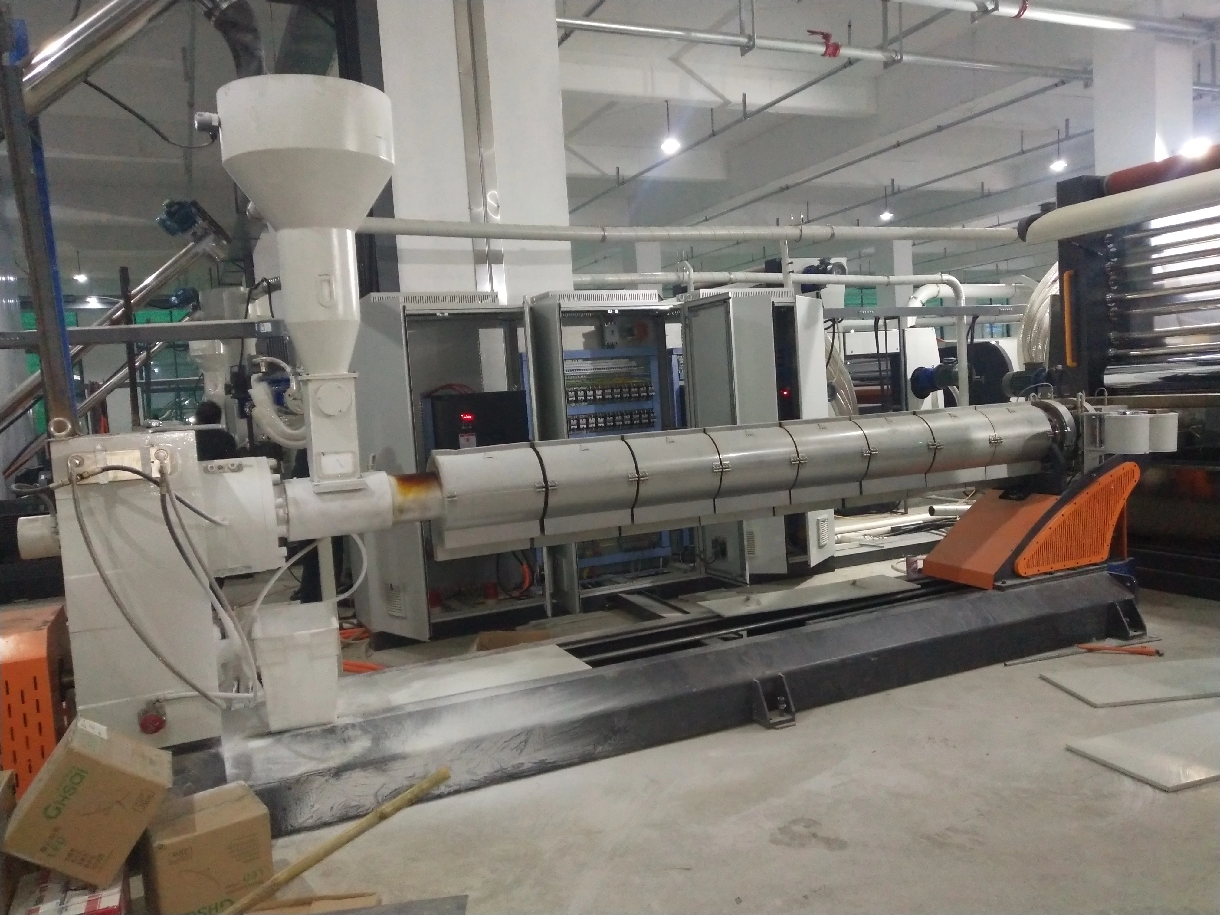 PP Woven Bag Making Machine Line Tape Yarn Extruding Machine