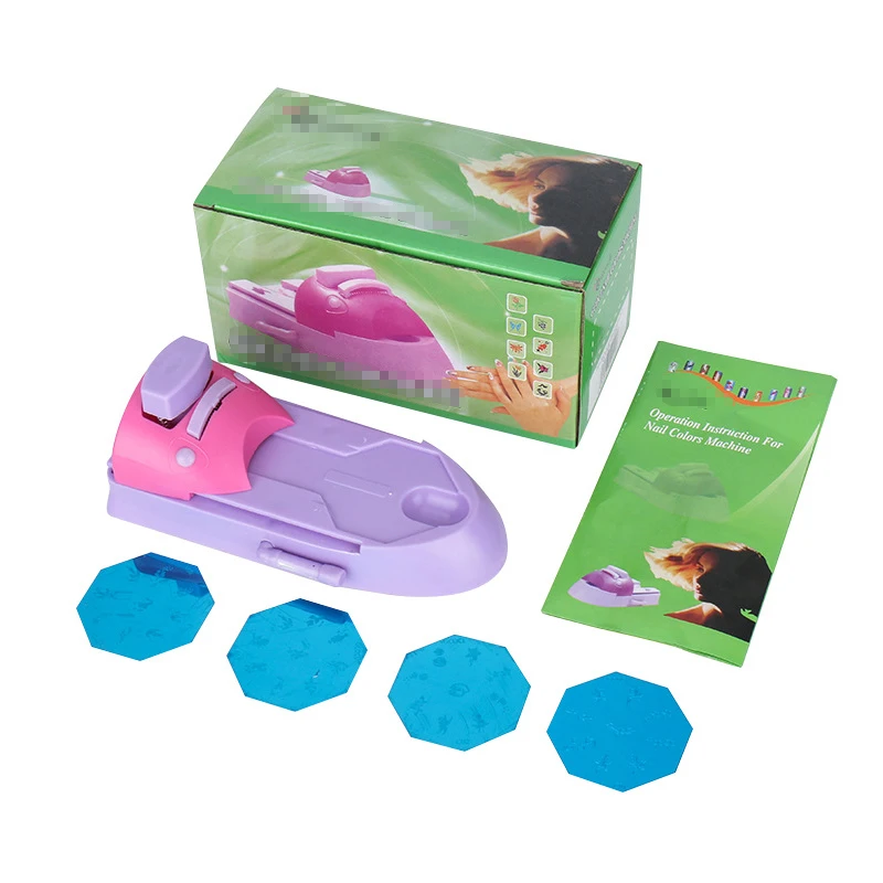 Sample+OEM+ODM portable printing machine stamper manicure tools cheap digital mobile 3d nail art printer