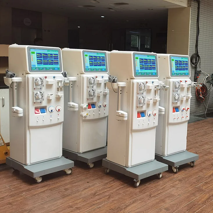 Best Price Blood Purification Equipment Achine Double Pump Hemodialysis Machine