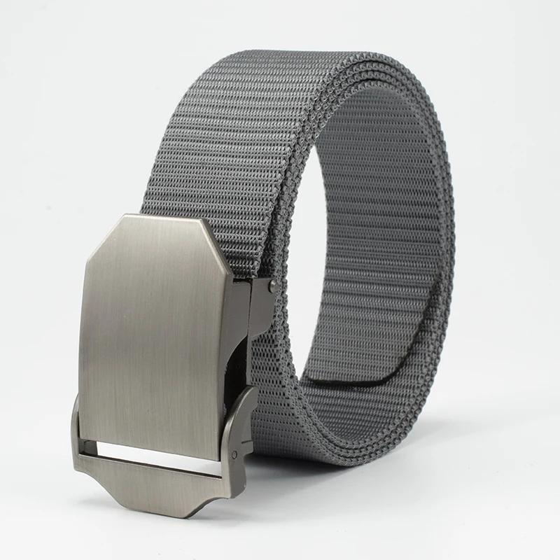 Custom logo Canvas Metal Buckle Nylon Belt High Quality Nylon 8260 Tactical Canvas Military Belt