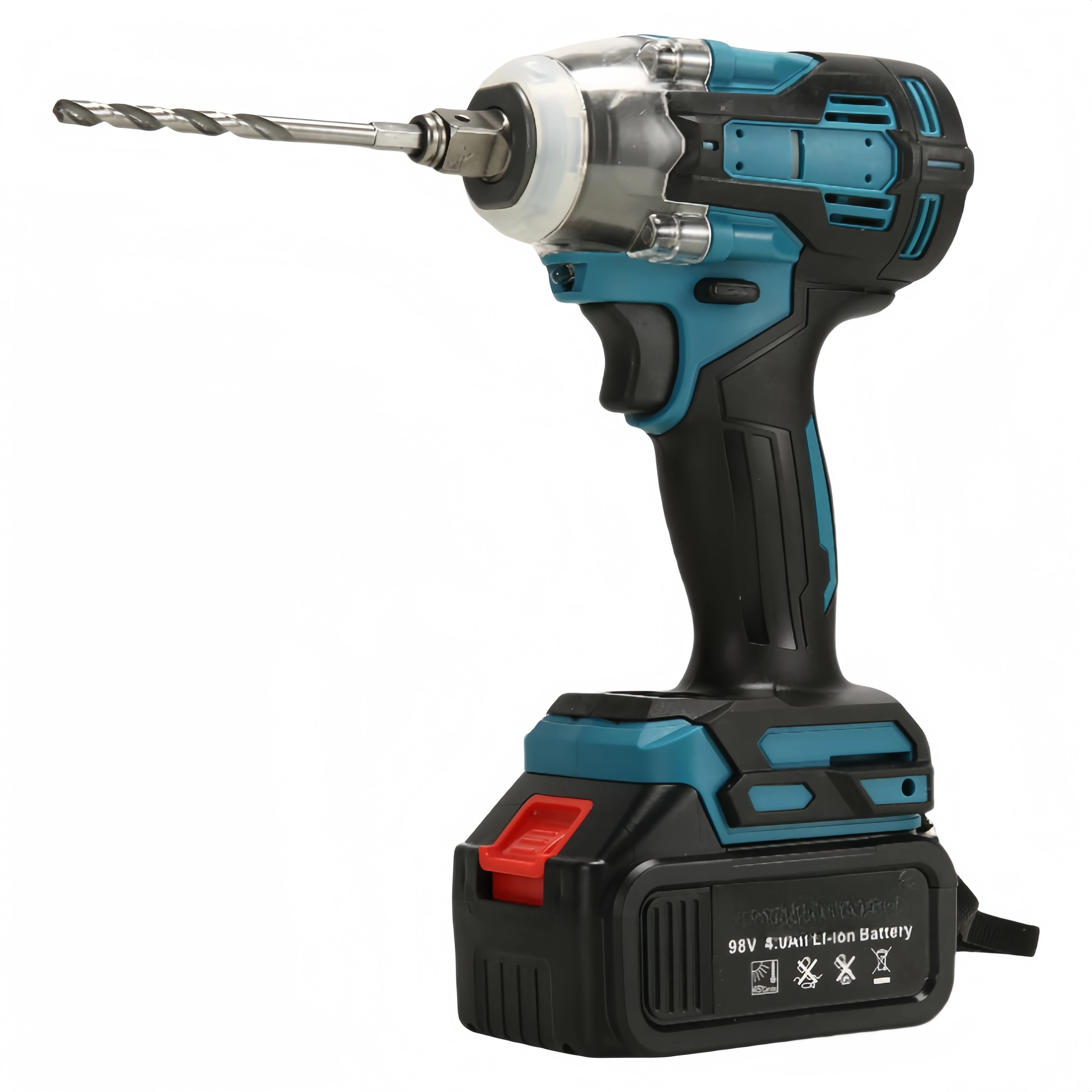 Multi-Function Impact Screwdriver Machine Brushless Charging with 21V Lithium Electric Motor DIY Grade for Air Gun Rack Repair