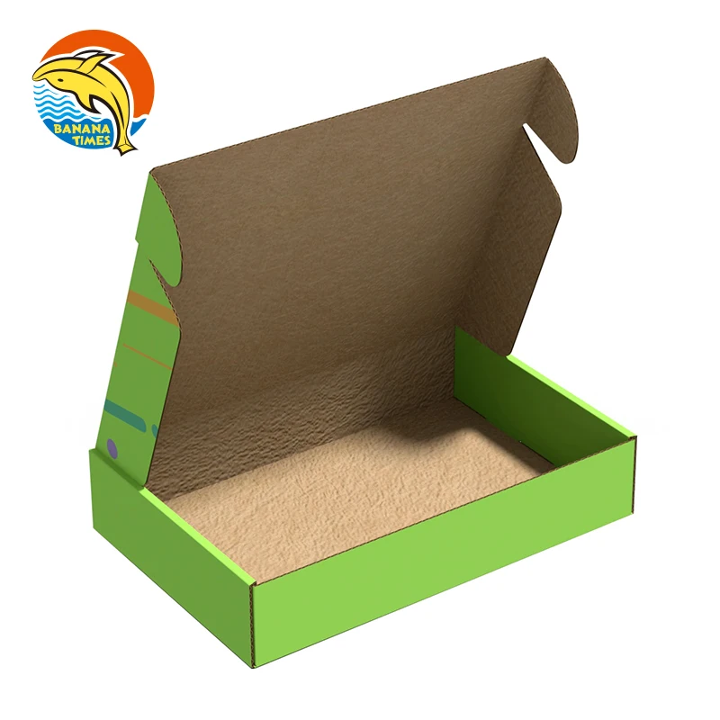 Custom gold logo printing mail box Wholesale price paper shipping master box wholesale
