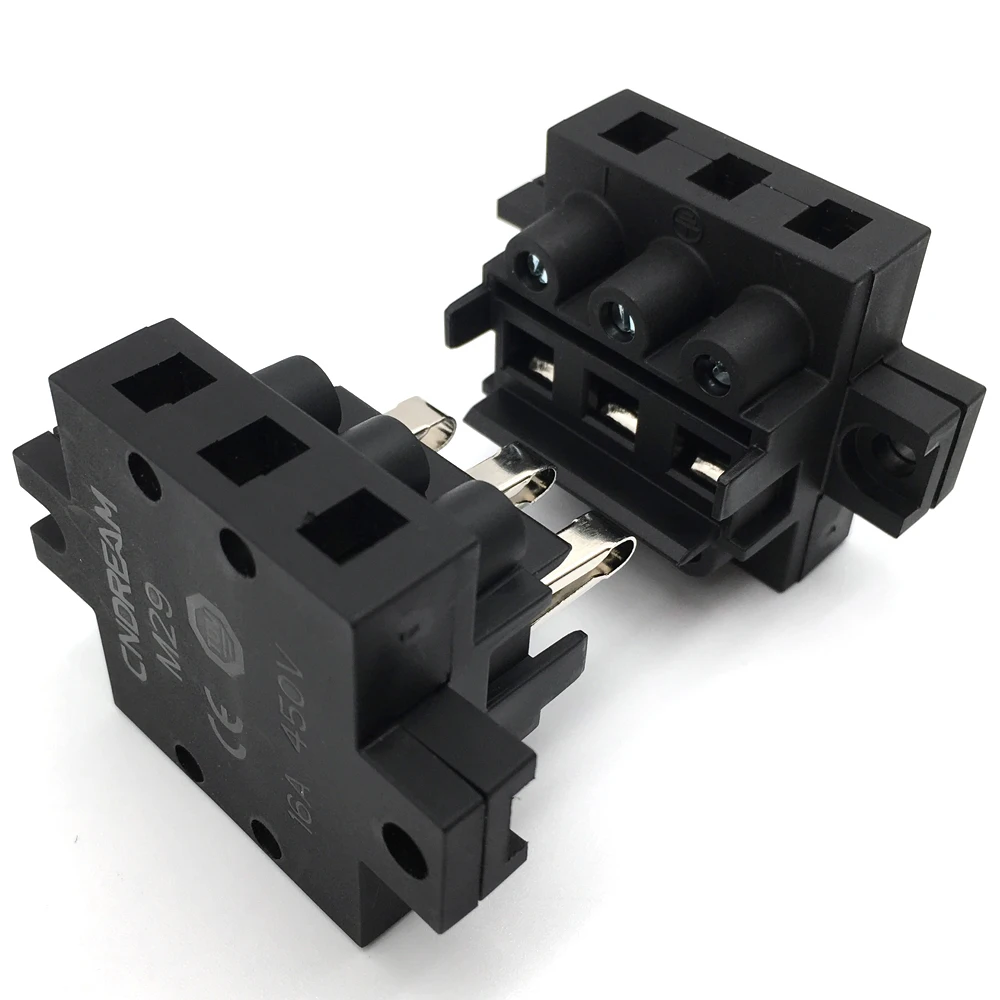 M29 Street Lamp Connector Wire Connector 450v / 16a High Power Male And Female Plug Circuit Breaker outdoor led Street Light Ter