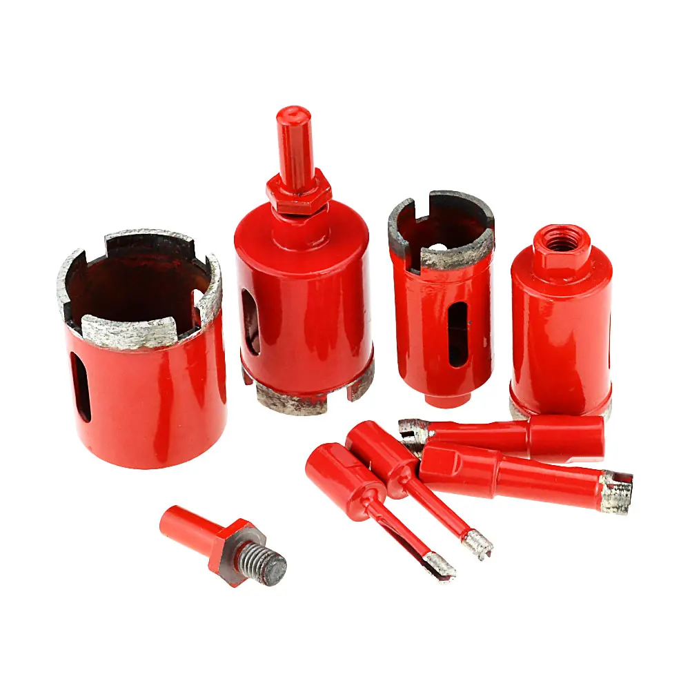 5-100mm Welded marble hole opener Diamond Core Bit Hole Saw Drill Bit For Marble Granite Brick Tile Ceramic Concrete Drilling
