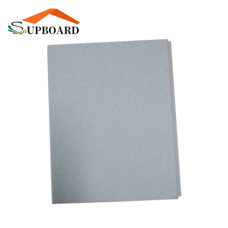 Ceiling Insulation Rock Wool Hook On 60X60 Ceiling Acoustic Panels For Industrial