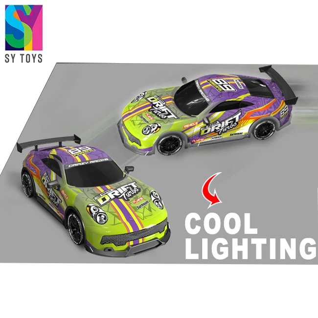 SY High-speed 2.4G Drift Race Vehicle 4wd Remote Control Electric Sport Car Controllable Accelerator Kids Car Toy Rc Drift Car