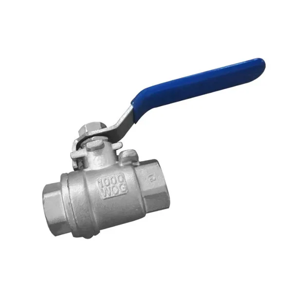 Stainless steel SS304 SS316 2000WOG 2PC ball valves