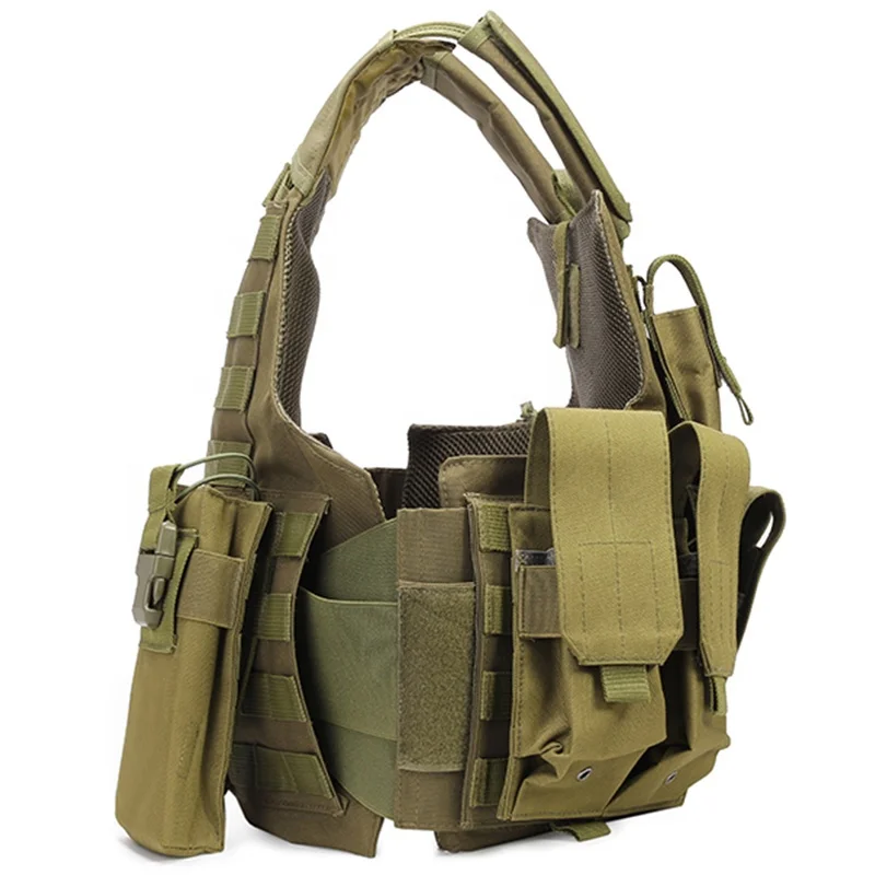 Customized Body Protector Molle Plate Carrier Tactical Vest