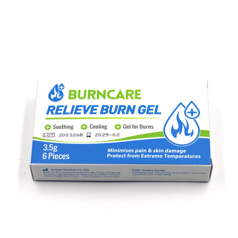 BLUENJOY Medical Emergency Burn Dressing Burn Care Gel Cooling Soothing Cream for First Aid