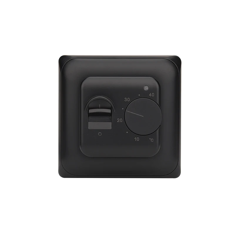 RTC70.26 Room Floor Heating Thermostat Mechanical Temperature Controller Infrared Warm Floor with 3m External NTC Sensor Probe