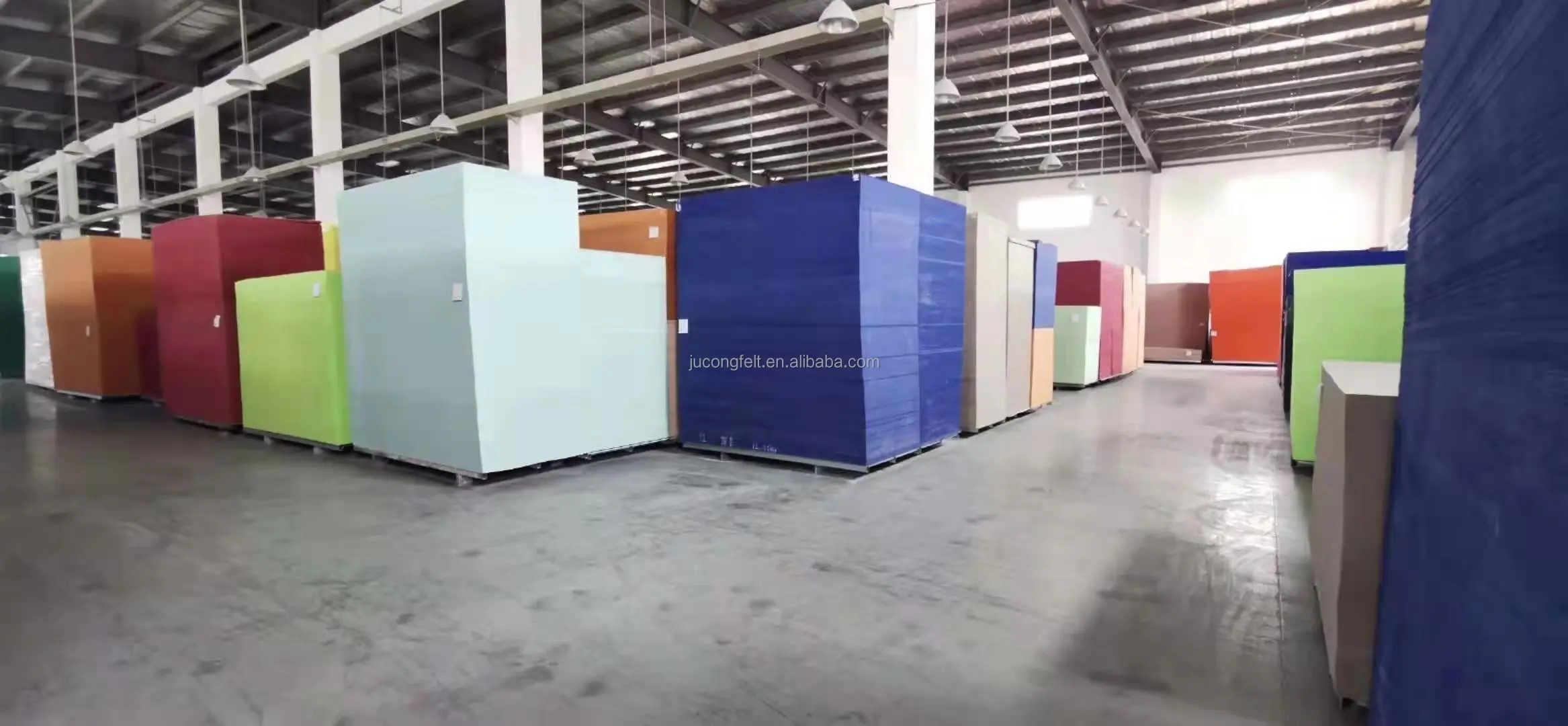 Color Felt Wall Pasted Soundproof Sound-Absorbing Board Polyester Fiber Material Photo Background Wall Kindergarten