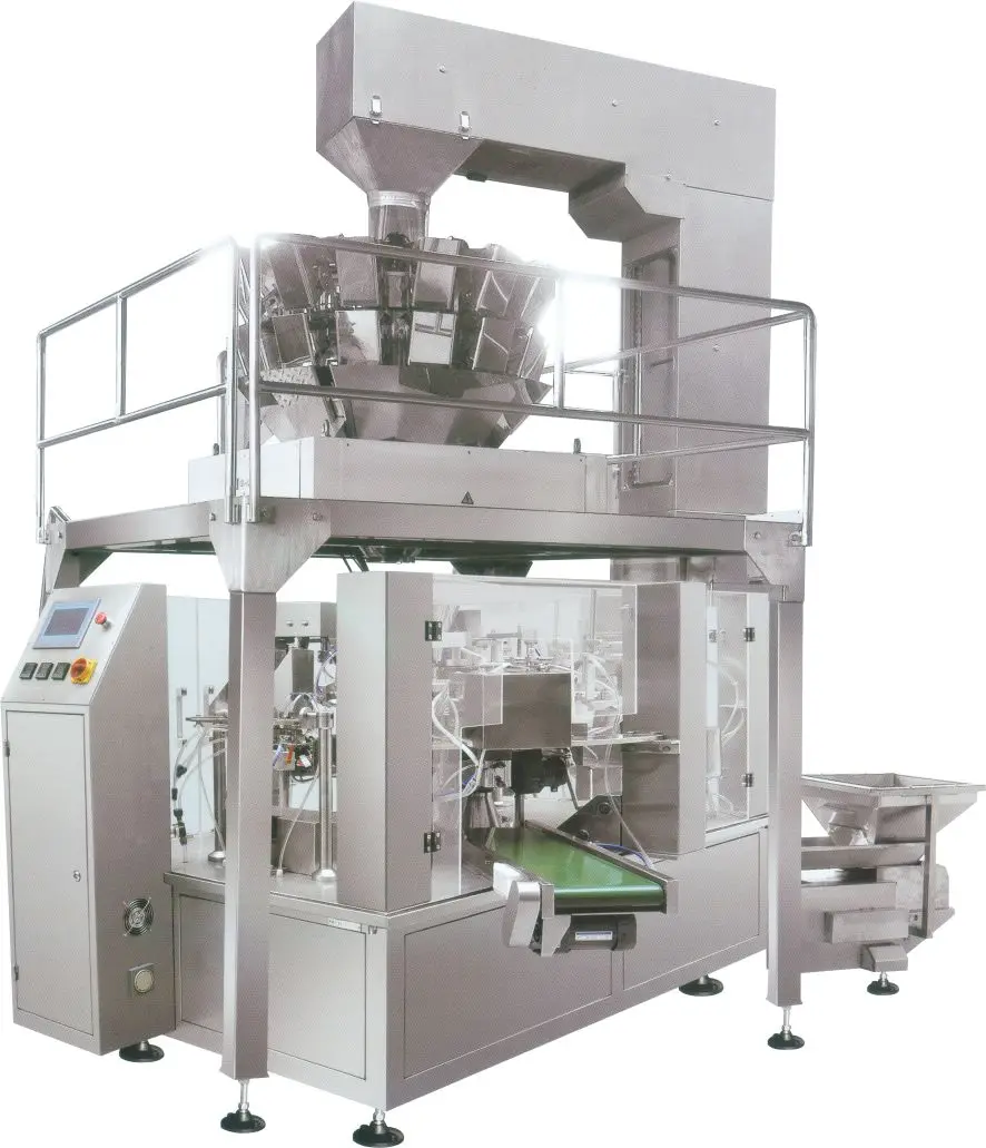 High Quality Doypack Packaging Stand Up Zipper Bag 1000g 500g Vegetable Seed Packing Machine