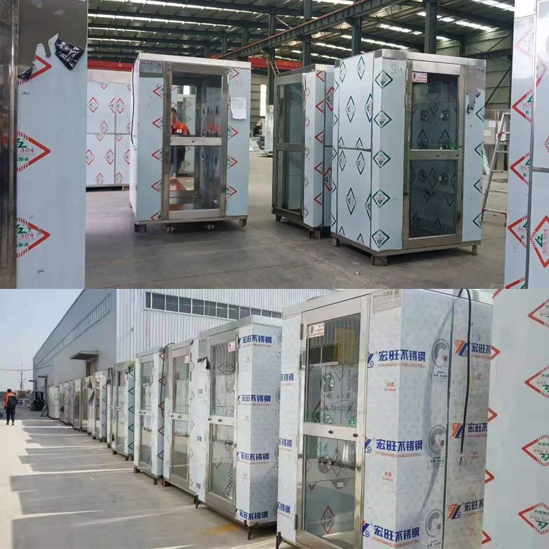 High Quality Manufacturer Air Shower Machine Industrial Dust Free Air Shower Room
