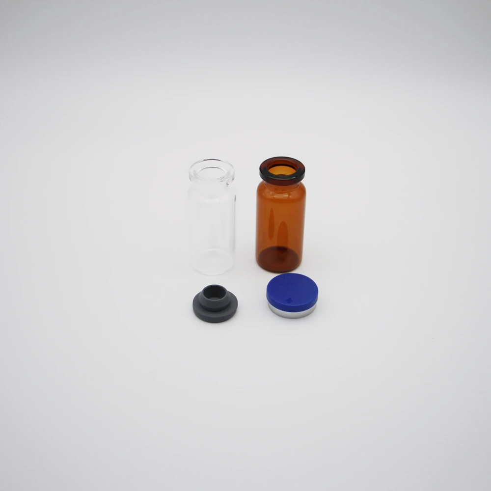 wholesale 10ml clear amber neutral glass vials with schott glass