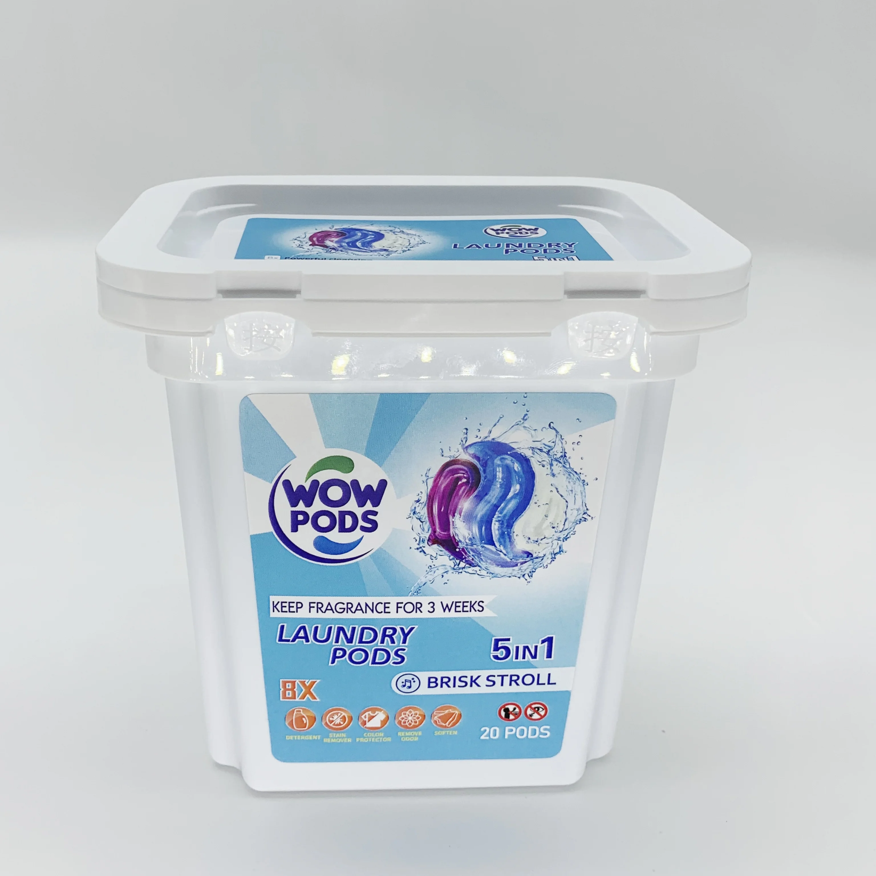 All-in-1 PODS Washing Liquid Laundry Detergent Tablets Capsules Original Brilliant Cleaning