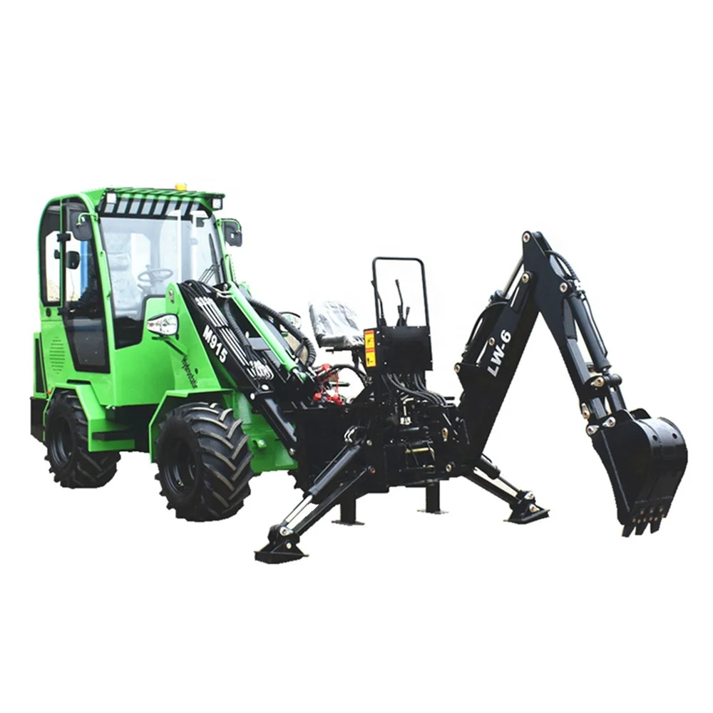 European popular hoflader M915 mini articulated front loader end tractor for sale