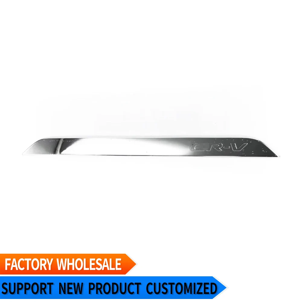 Car Accessories Exterior Rear Door Strip Trunk Streamer Tail Gate Trim Trunk Lip Molding Trim For Toyota CRV 2017 2018