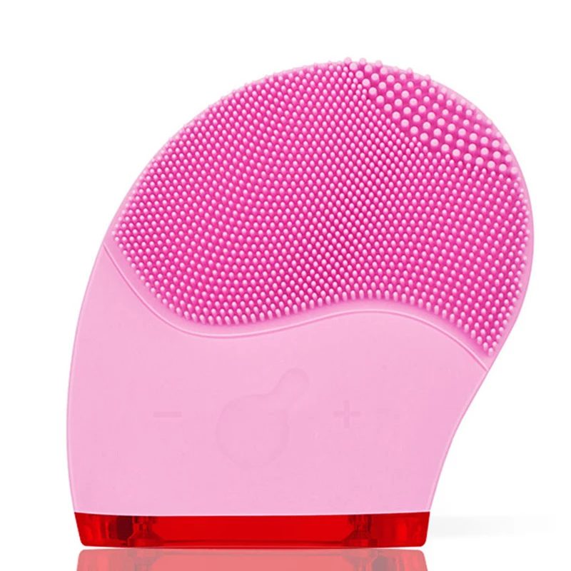 Electric Facial Cleanser Exfoliating Face Cleaner Waterproof Silicone Face Cleaning Brush Beauty Personal Care Cleansing Device