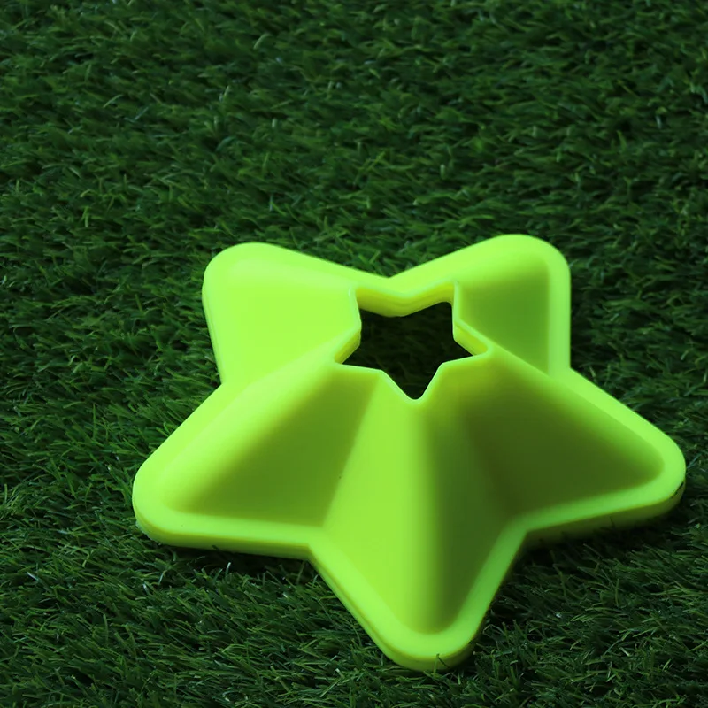Basketball Football disc cone set of 10 pieces Star Shape Soccer Training marker agility disc cones for soccer training