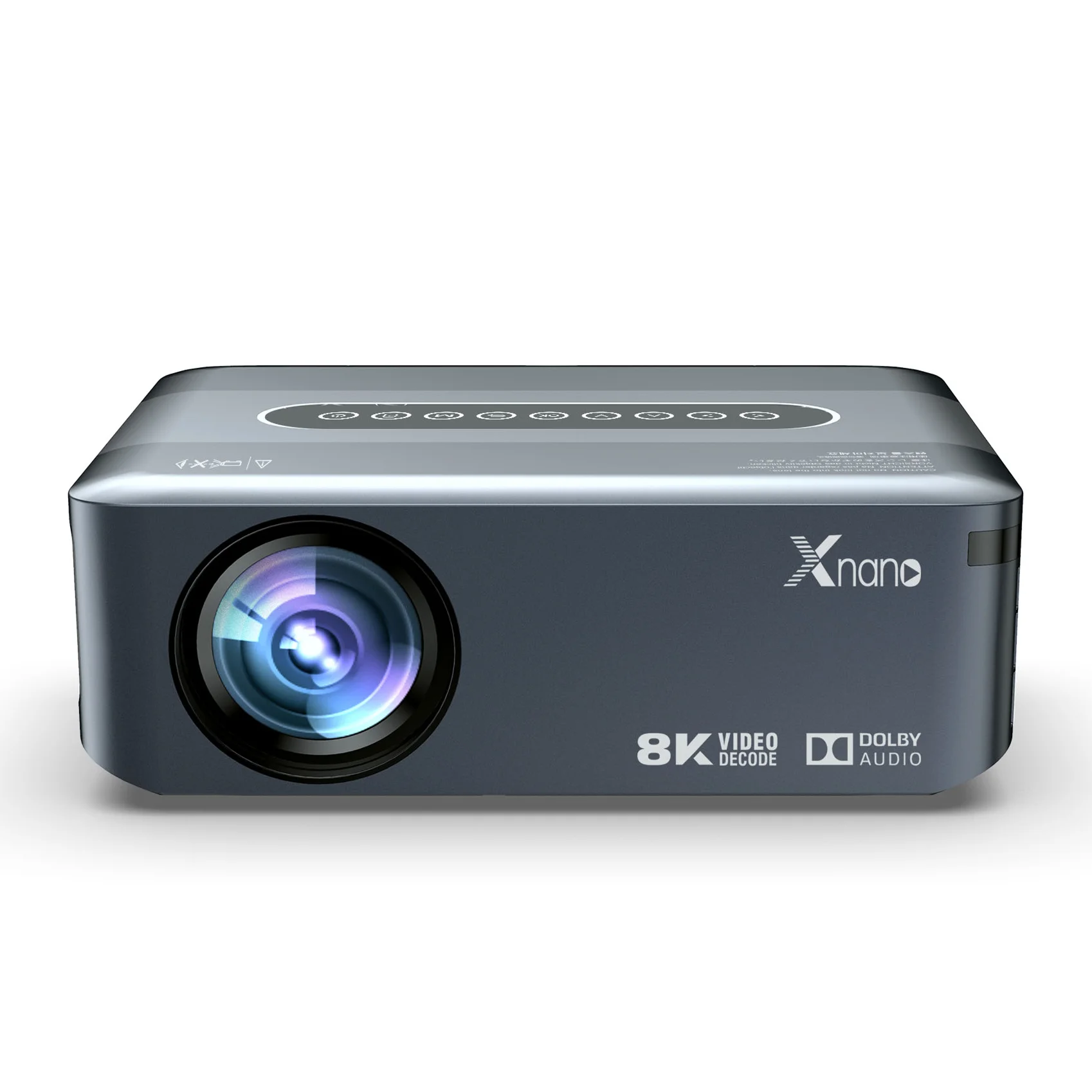 OEM X1 Full Hd 1080p Mini Projector 4k Portable Android 9 Home Theater Led Proyector Pocket High Lumens 5g Wifi Smart Projectors