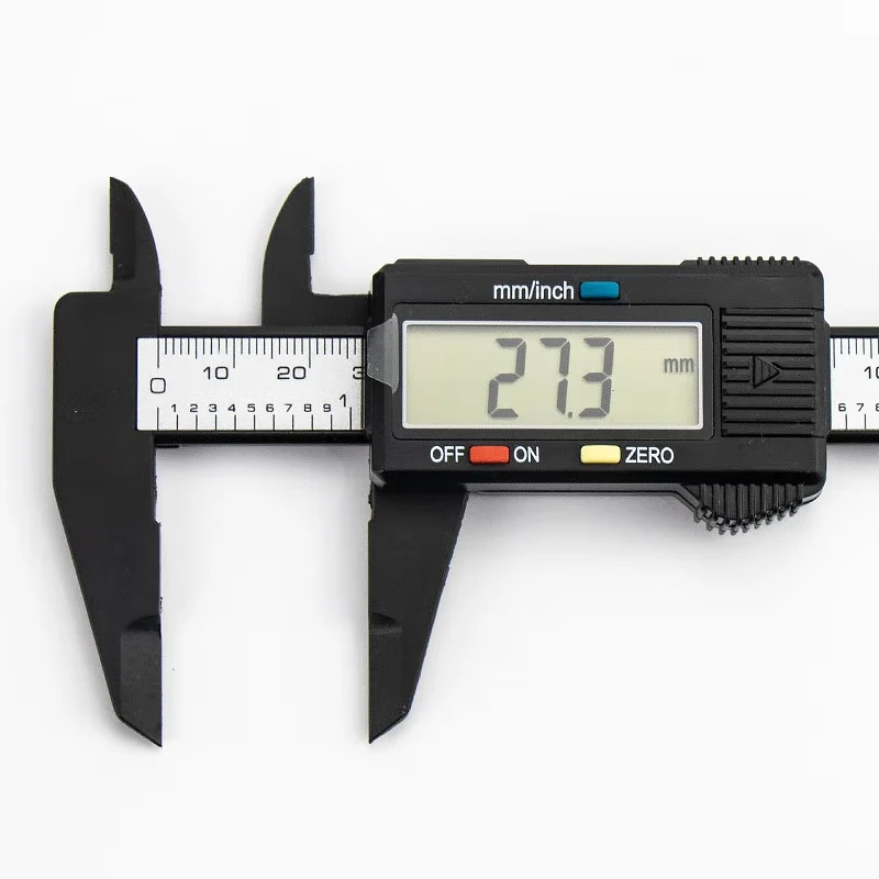 HYSTIC Wholesale Carbon Fiber Jewelry Vernier Caliper 0-150mm Large Screen Digital Display Electronic Digital Caliper Hand Tools