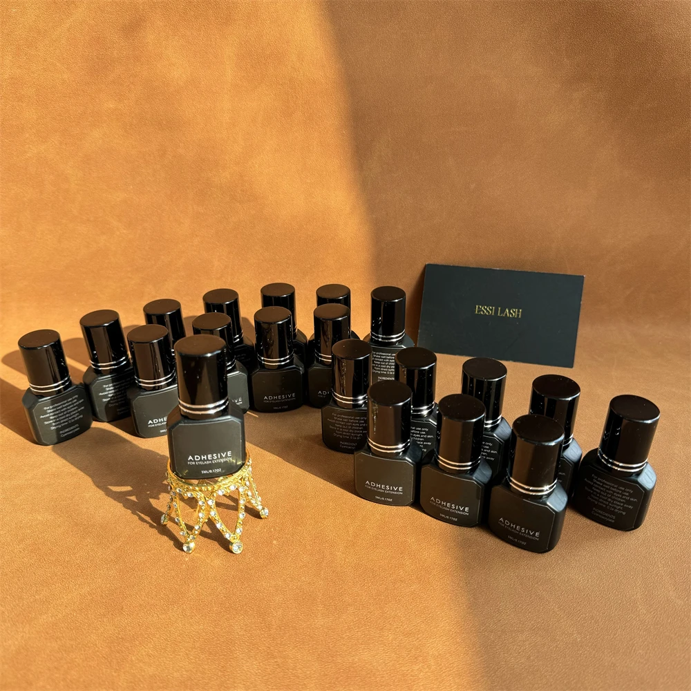 Factory Price private label low humidity professional lash extension adhesive glue 5ml eyelash extensions glue