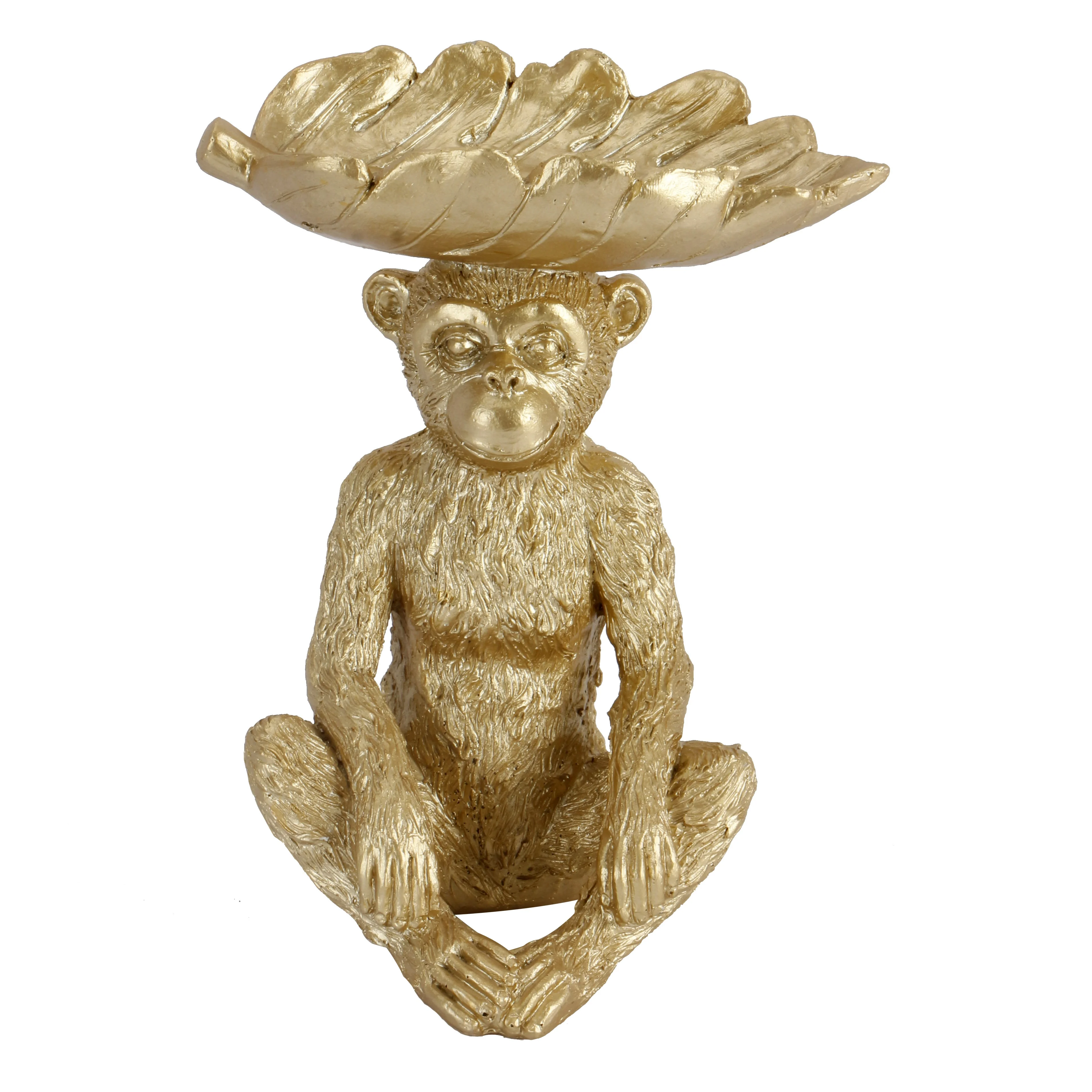 Resin Decoration Monkey  New Design High Quality Souvenirs Home Decoration Gold Silver Black
