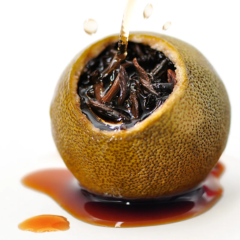 Premium Tangerine Puer Tea with Rich Citrus Notes Wholesale Price Factory Direct Supply
