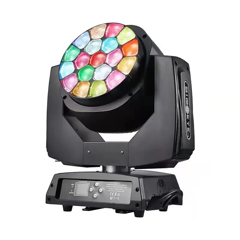 19ps *15w Big bee Eye -moving head wash light   led bulls eye spot light  edi lighting