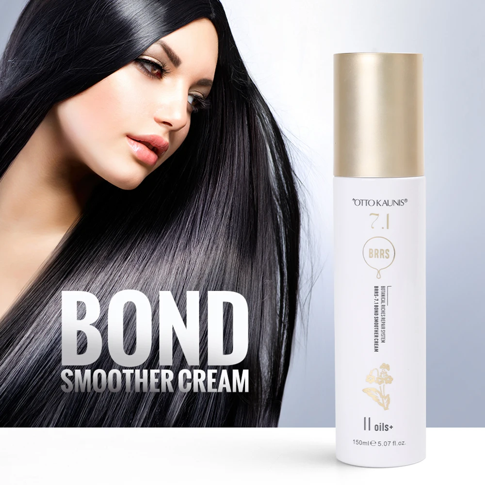 OTTO KAUNIS Bond Smoother Hair Cream 150ml Max Repair Leave-in Treatment With 11 Oils BOTANICAL RICHES REPAIR SYSTEM