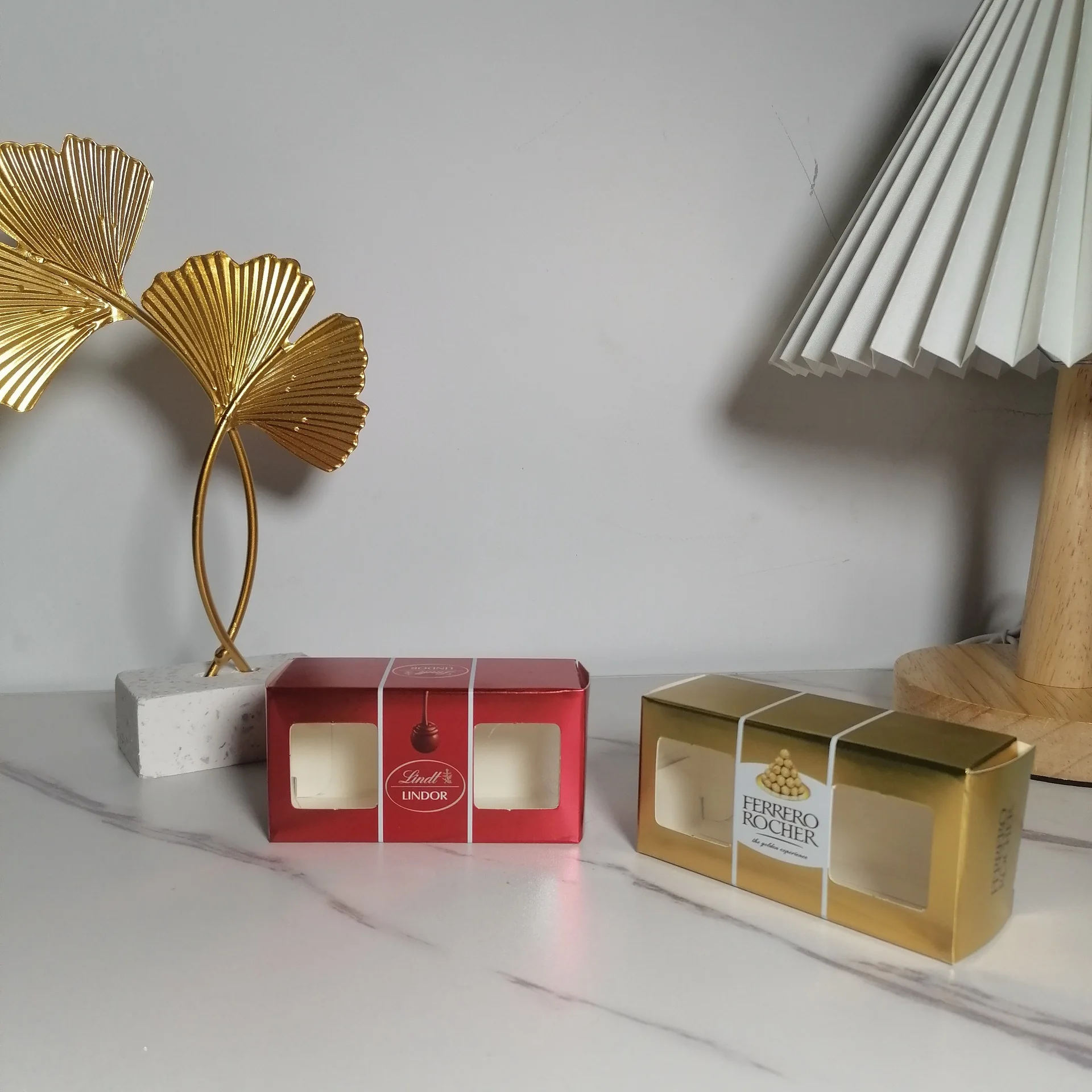 New Ferrero Rocher Paper Gift Box Wedding Favor Chocolate Packaging Candy Box Birthday Party Decorations