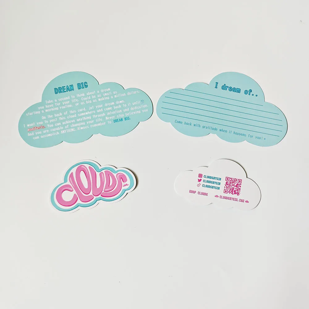 Wholesale Custom luxury Full Colored Thank you Card Business card with Logo Customized for Business and Gifts