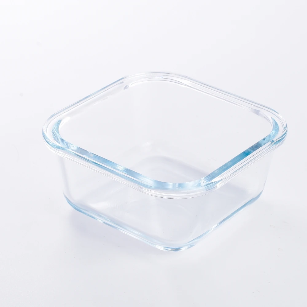 eco food storage takeaway container borosilicate glass sheet kitchen containers lunch box set