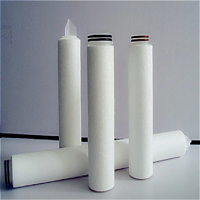 5 дюймов PP мембраны плиссированные картридж Фильтры с 0,1 микрон