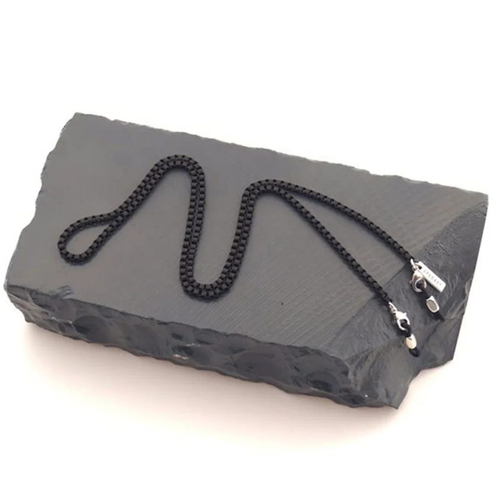 Customizable Wholesale Metal Eyeglass Chain Hanging Rope Box Chain Can Be Turned Into Necklace Simple Sunglasses Accessories