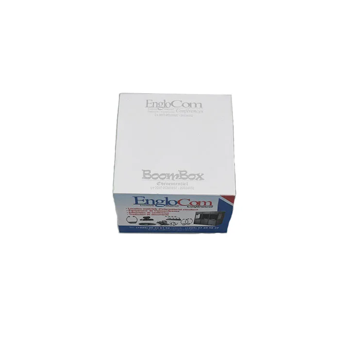 Wholesale Full CMYK Printed Customized Logo 500 Sheets Paper Cube Sticky Notes