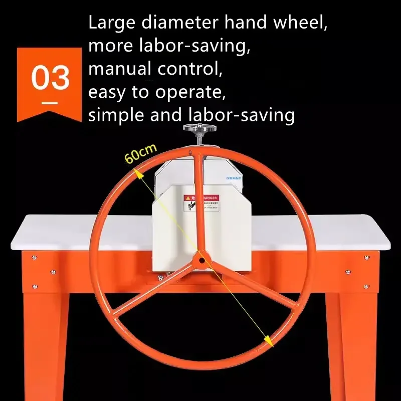 Manual clay press machine aluminum alloy double roller gear variable speed clay plate porcelain plate special equipment