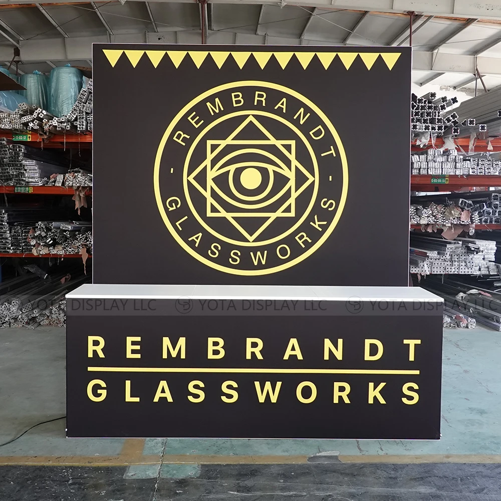Custom Design Easy Assemble 10x10 Exhibition Tradeshow Expo Booth Display