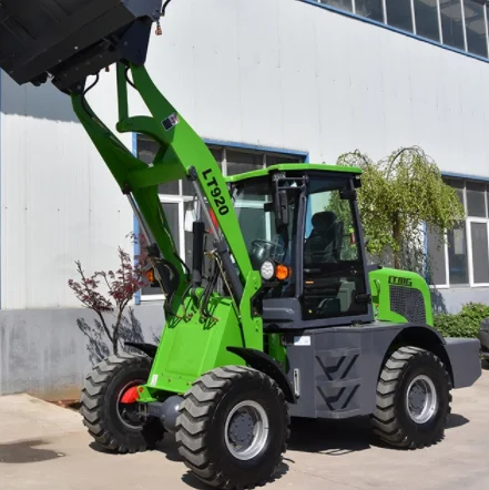 
Popular hot selling mini sized four wheel loader quality competitive price compact loader 