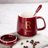 2021 Hot Sales gifts luxury mug 200ml customized decal tea coffee cup with saucer set latte cup with gold rim for coffee shops.jpg