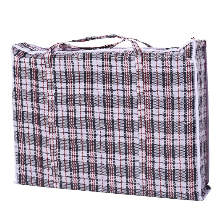 Reusable large capacity recycled pp non woven bags with zipper