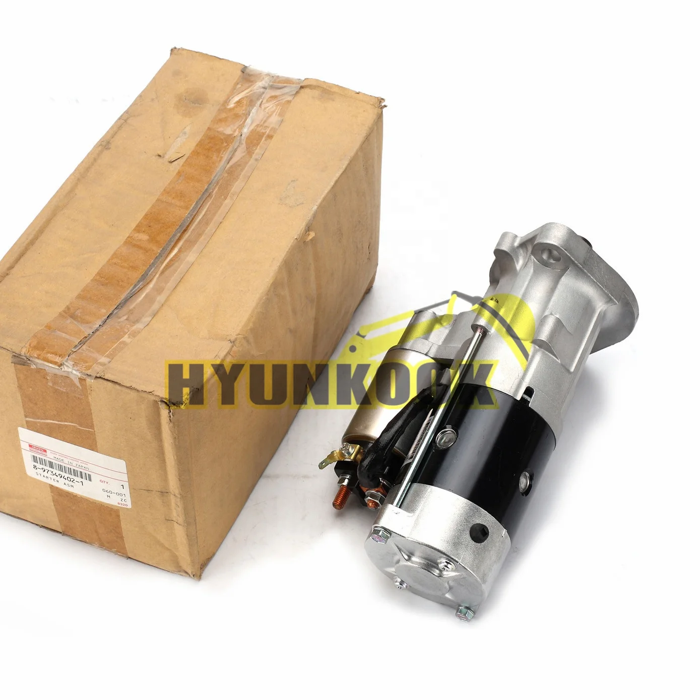 Hyunkook Diesel Engine Parts 3651892 24V starter motor for QSK45 QSK60 QSK78 QSK95