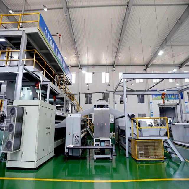 Wenzhou HG Manufacturing Plant Applicable Industries Non Woven Polyester Fiber Making Machines