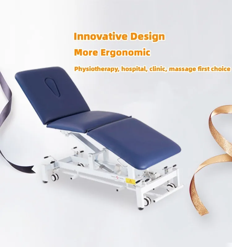 Rehabilitation Equipment Physical Therapy Bed Electric Physiotherapy Massage Bed Wellness Chiropractic Portable Table