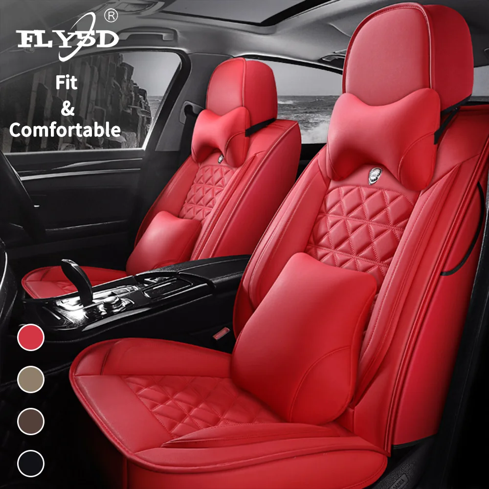 FLY5D Чехлы для автомобильных сидений универсальные красочные чехлы из