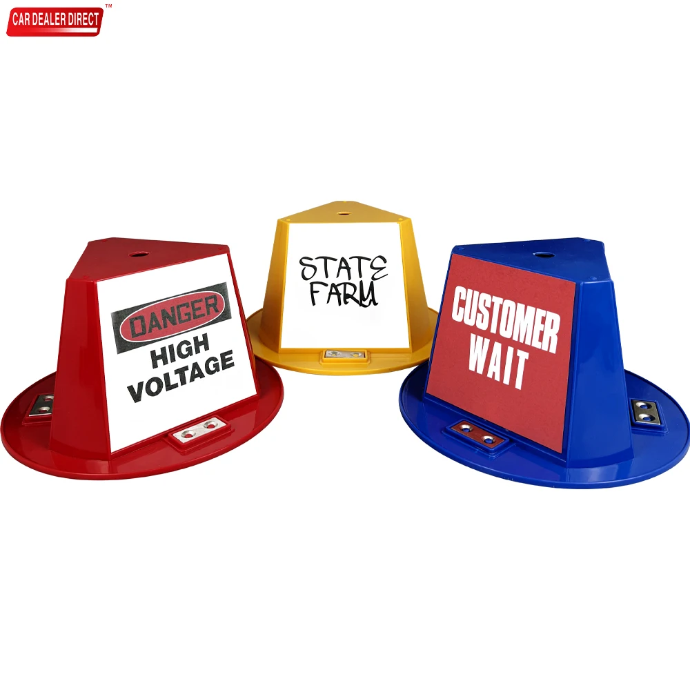 Auto Cone Car Magnet Signs Car Roof Top Sign