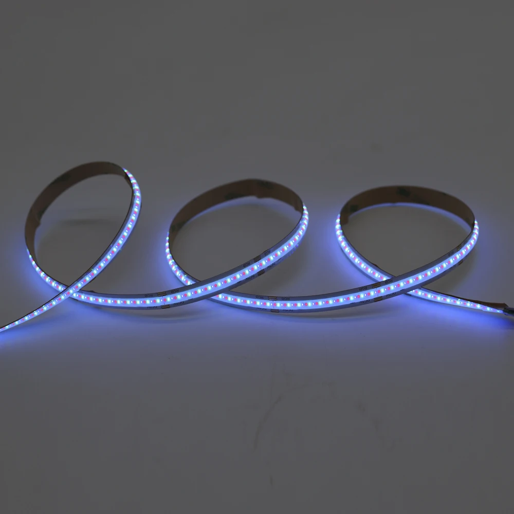
High Density Flexible cob led strip light 12watt/M DC5v 12V 24V RGB UV395nm White/Warm White/Yellow/Red/Blue/Green color 1m-5M 