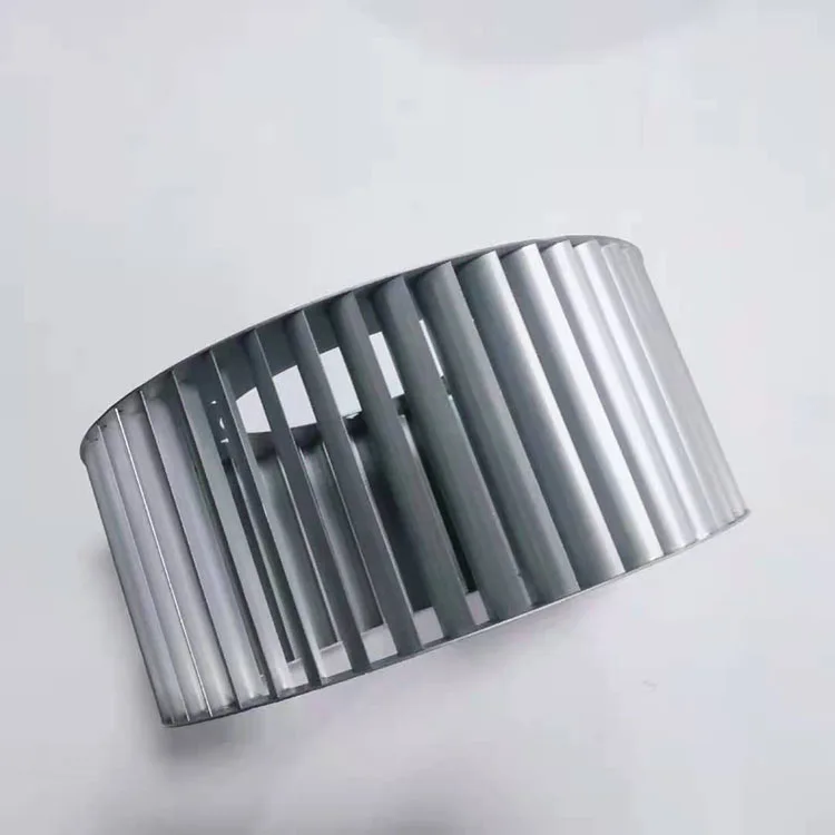 225 280 310 Aluminum centrifugal axial flow fan coil blades blower motor impeller